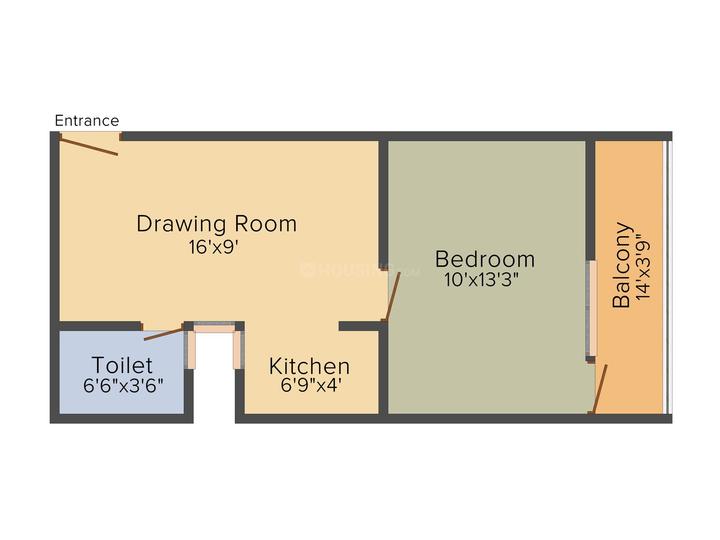 Brown Brick Green View Apartment - Image 3