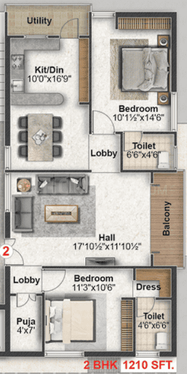 Harika VK Crest 2D 1