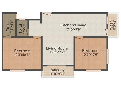 Hetvi Aaditya Residency 2D 1