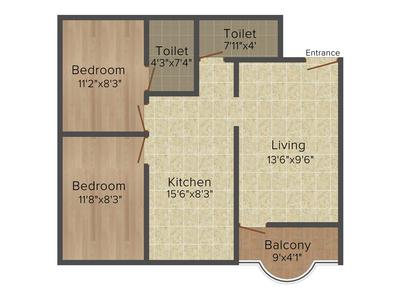 Prabhat Paradise Phase I 2D 1