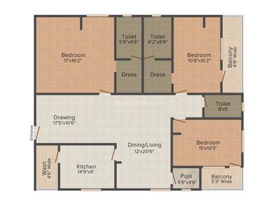 Lahari Tilak Nagar 2D 2