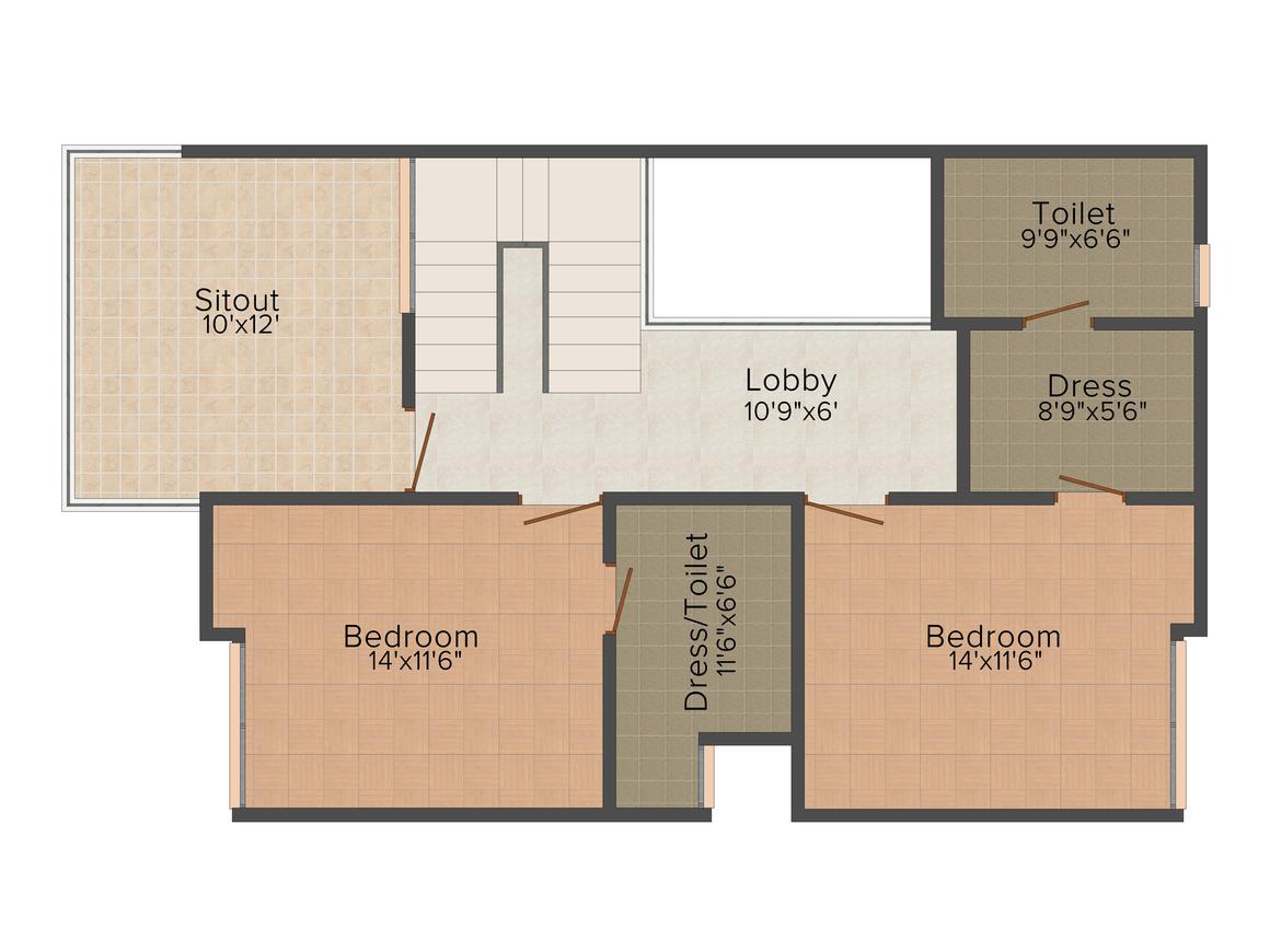 Lake Lake Pearl Spring Floor Plan Ayodhya Bypass, Bhopal