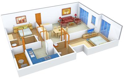 Krupa Hanging Gardens 3D 1