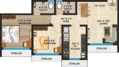Gallery Cover Pic of Amar New Tashkent Terrace CHSL