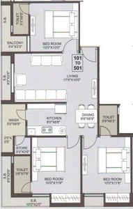 Arham Meet Residency 2D 2
