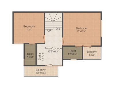 Ayodhya Amarnath Villa 2D - First Floor 1