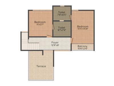 Galaxy Nandanbaug Vasad 2D - First Floor 2