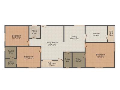 Primark Sri Ram Residency 2D 2