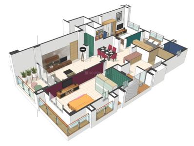 Ghoghari Alif 1 Appartment 3D 1