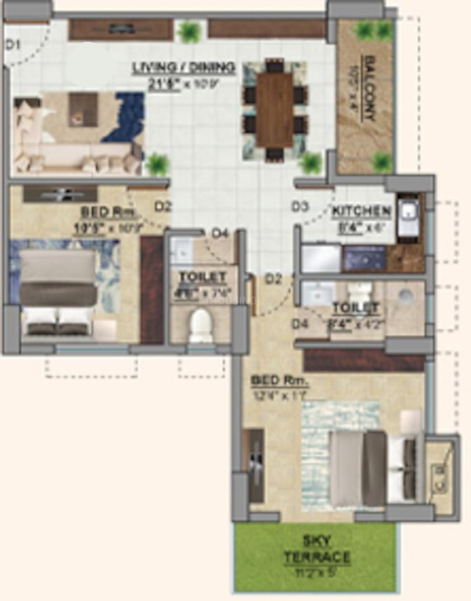 ATK Kalim Riviera in Ekbalpur, Kolkata Price, Reviews & Floor Plan