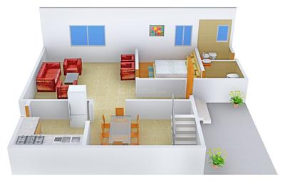 SMA Villa - Sai Nagar First Floor - 3D 2