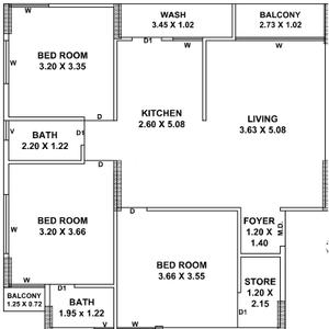 Atulya Buildcon Atulya City 2D 2