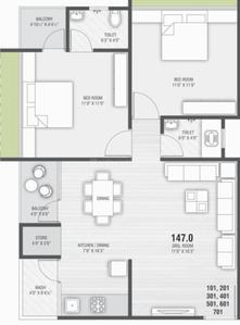 Sai Melbourne Lifestyle Block A To I 2D 1