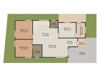 Flagmark Ruby Garden 2D - Ground Floor 3