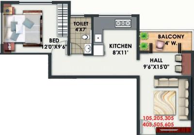Vedant Apartment 2D 2