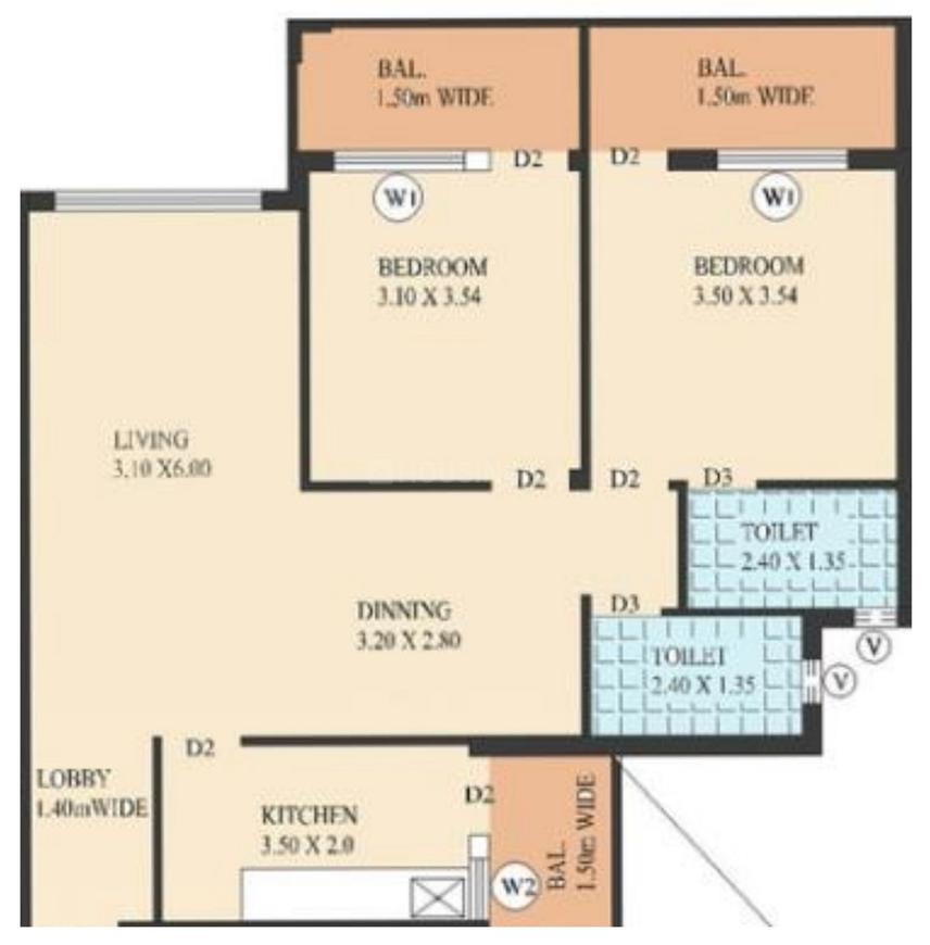 Kamson Harmony in Balbot, Goa Price, Reviews & Floor Plan