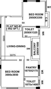 Chitralekha Apartment 2D 1
