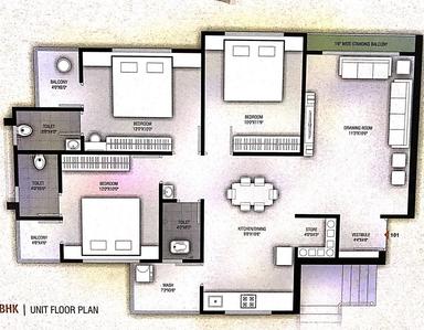Baghban White Rose 2D 1