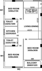 Chitralekha Apartment 2D 3