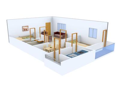 Brundavan Height's 3D 1