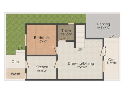 Haridarshan Duplex 2D - Ground Floor 1