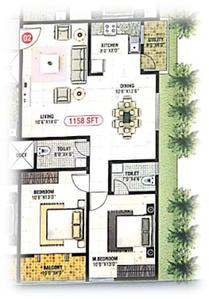 Shreya Residency 2D 2