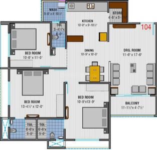 BT Ajay Heights 2D 1
