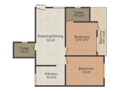 Radhey Krishn Apartment 2D 1