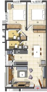 Associated Prashanth Apartments 2D 1