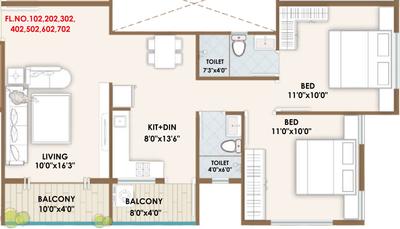 Chandreshwar Apartment 2D 2