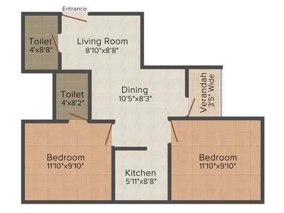 SD Rittika Residency 2D 3