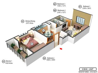 Gallery Cover Pic of Sachindra Apartment