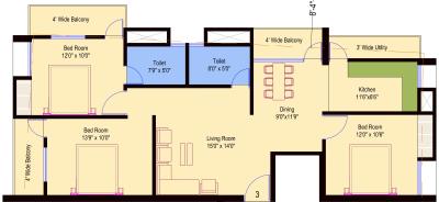 V K Shiva Enclave 2D 2
