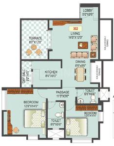 OM Vista Residency 2D 2