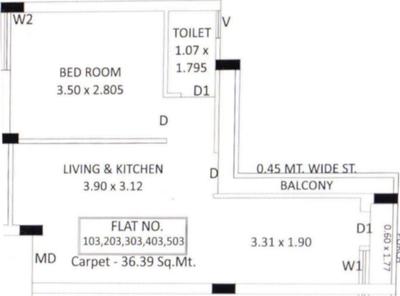 R D Gokul Apartment 2D 1
