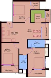 V K Shiva Enclave 2D 1