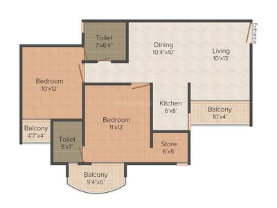 Pranav Heights 2D 1