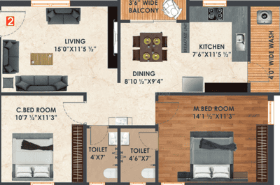 Hometech Classic 2D 1