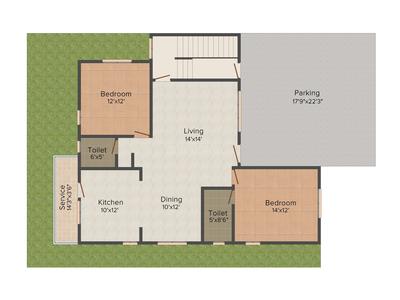 Conseptz Greens 2D - Ground Floor 2