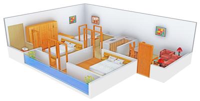Lakshya Apt - 3 3D 1