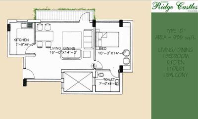 Raheja Ridge Castle 2D 1