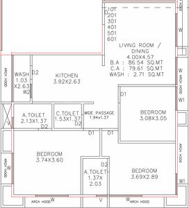 Shree Vimalnath Kanha Laxmi Narayan Avenue 2D 1