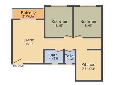 SD Meero Residency 2D 3