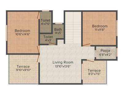 GK County 2D - First Floor 1