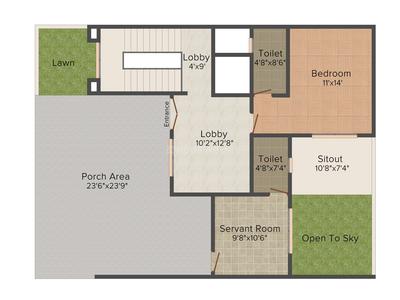 Suraj Villa 2D - Ground Floor 1