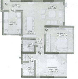 Vardhman Enclave 2D 1
