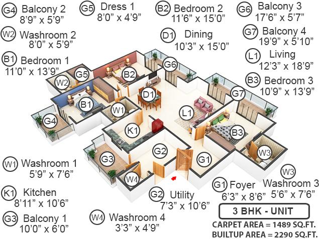 ATS Triumph in Sector 104, Gurgaon - Price, Reviews & Floor Plan