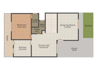 GK County 2D - Ground Floor 2