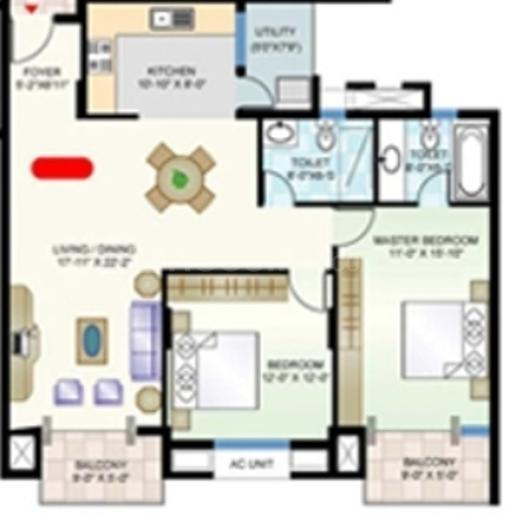 Mantri Synergy Floor Plan Padur, Chennai