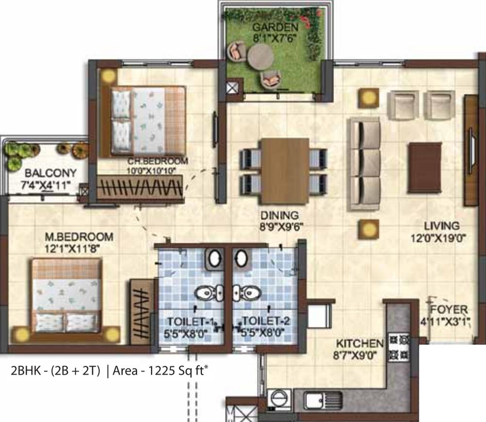 Adventz Zuari Garden City in Hulikere, Mysore Price, Reviews & Floor Plan